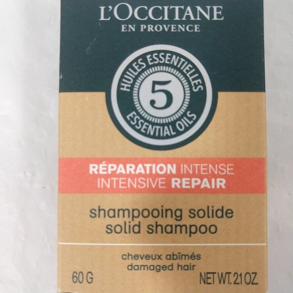 L'OCCITANE Intensive Repair Solid Shampoo Bar 2.1OZ /60G NEW - Picture 3 of 8